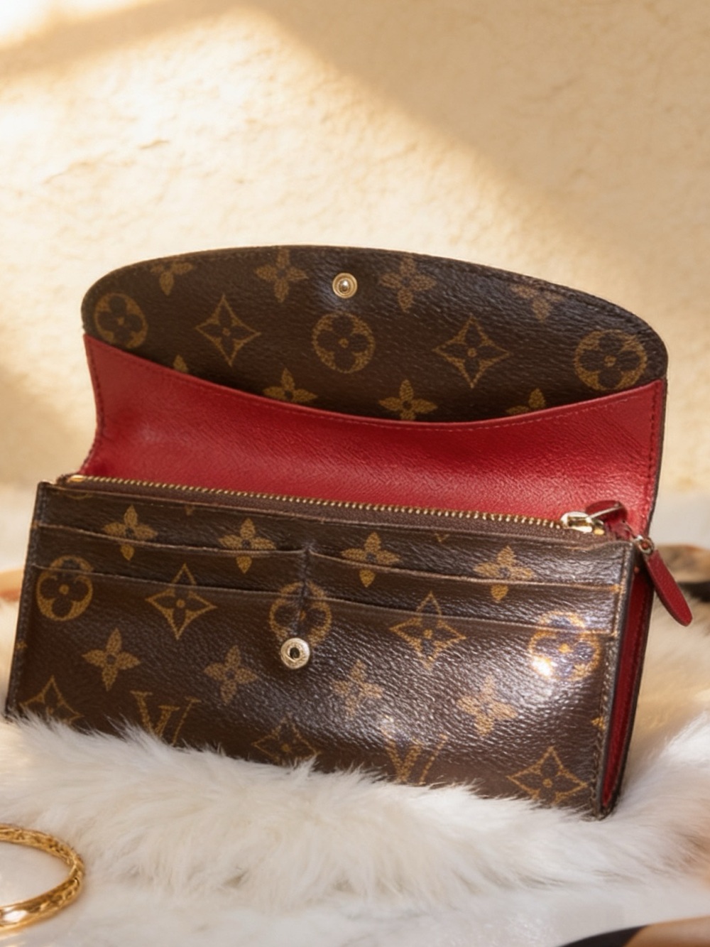 Louis Vuitton Josephine monogram wallet